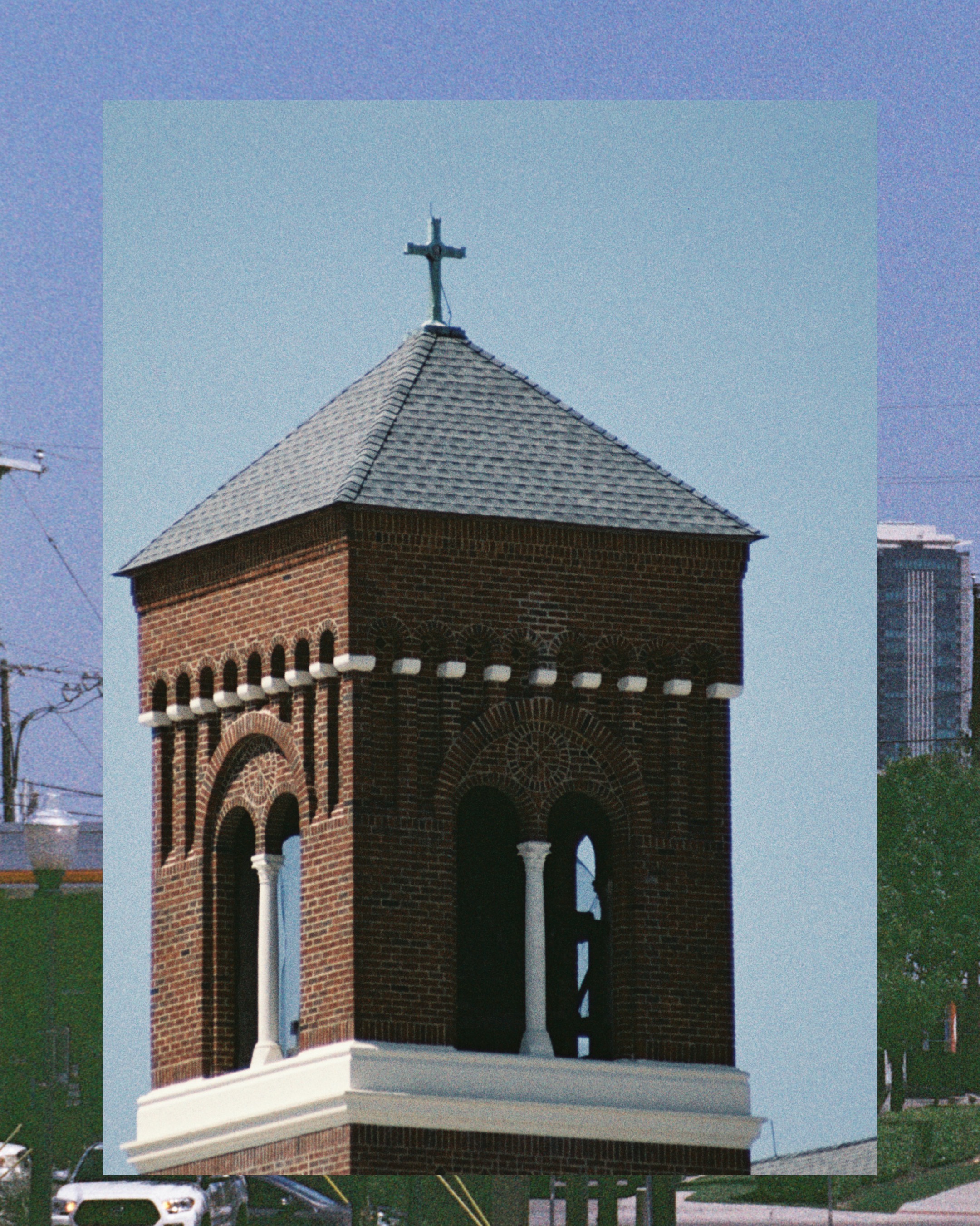 A vibrant street art mural.